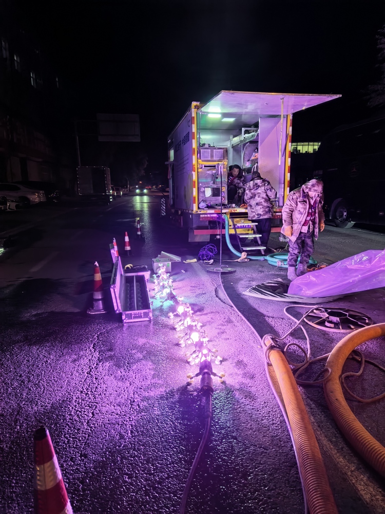 南岳管道非开挖修复