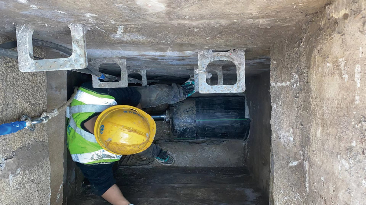 南岳HDPE短管内衬法